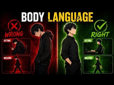 “Fix Your Body Language & Instantly Look Confident 😎”