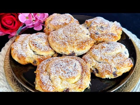 5-Minute Recipe! No kneading required! They melt in your mouth, soft and super tasty!
