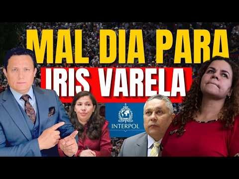 IRIS VARELA Y PEDRO CARREÑO EN PROBLEMAS POR INTERPOL