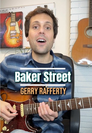 Learn to Play 'Baker Street' on Guitar with Saxophone Effect