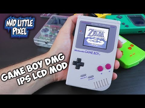 Classic Nintendo Game Boy IPS LCD Mod - The Ultimate DMG Screen!