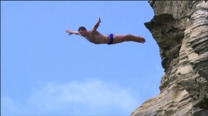 Cliff divers reach new heights