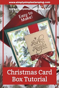 DIY A Christmas Card Box That's Knock-Out Gorgeous & Perfect For Gift Giving