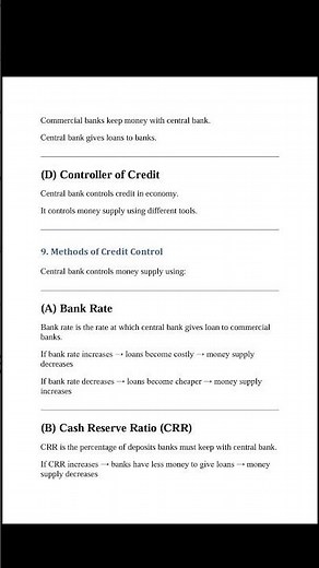 Class 12 Economics Chapter 2 Money and Banking CBSE Notes 2026 | Important Concepts Explained