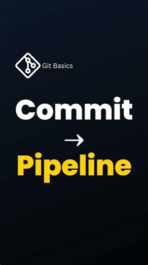 68. What If Git Could Start Your Pipeline Automatically? 🤯 #shorts