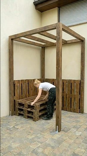 Transforming a Boring Corner into a Pergola