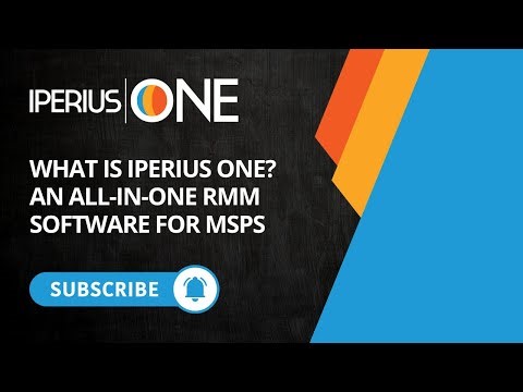 What Is Iperius One? An All-in-One RMM Software for MSPs