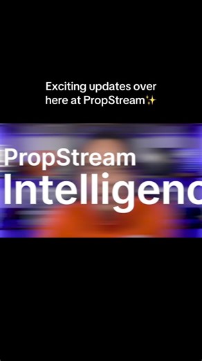 We’re excited to announce that PropStream Intelligence is officially here! ✨ #propstream #realestatedata #ai #newupdates