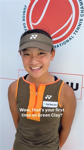 YoungStars Agency on Instagram: "Congrats Ayaka for making it to the Jr Orange Bowl G14 finals! It was her first time competing on green clay!!!"