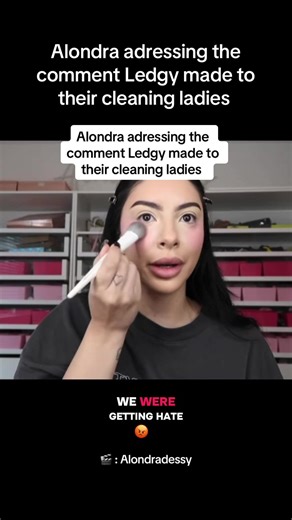 Alondra addressing** the comment Ledgy made to their cleaning ladies #bennylegend #alondradessy #bennysoliven #fyp #fypシ