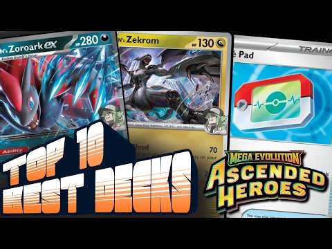 Top 10 META Pokemon TCG Decks | March 2026