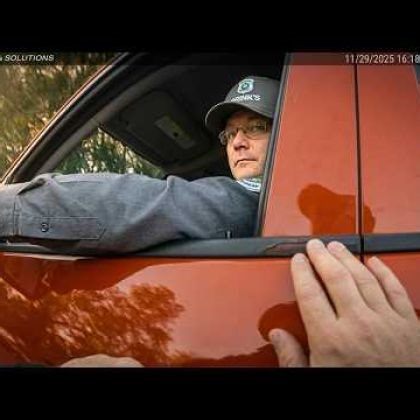 Stupid: Brinks truck driver does the thinkable!