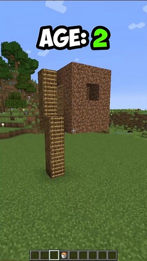 566K views · 2.7K reactions | different age treehouses in minecraft VS noob  #minecraft #minecraftmemes #FacebookGaming | Beesechurger_73 | Facebook