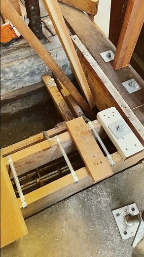 Front porch addition foundation to make it bigger landing and space.