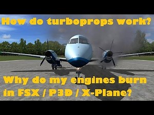 Turbo Prop Tutorial (Part 1 Fixed Shaft) using PMDG Jetstream 4100 | FSX | Steam | P3D | X-Plane