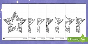 Matariki 7 Stars Colouring Sheets