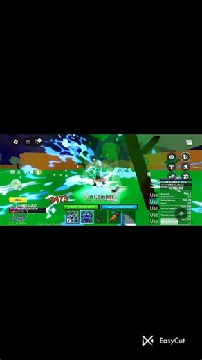 kitsune combo for beginners #roblox