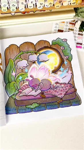Slow Down with Cozy Coloring Books Under Moonlight
