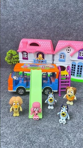 Satisfying with Unboxing & Review Bluey Playset Toys ASMR #toys #shorts #bluey