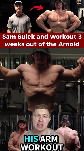 Sam Sulek's Effective Arm Workout for Arnold Classic Prep