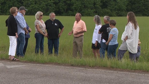 Residents rally against proposed $950M plastics facility in Upson County