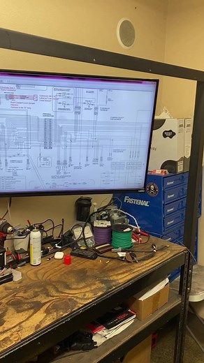 Building a harness and splicing together wires is a fundamental process in our all builds, the last thing you want is a shoddy connection point and things coming apart! #harnessbuilding #customharness #peterbiltharness #engineswap #caterpillarharness #petesncats | Kustom Truck