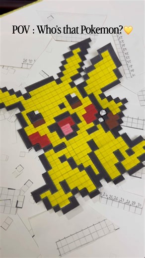 diy pixel art ideas💛❤️