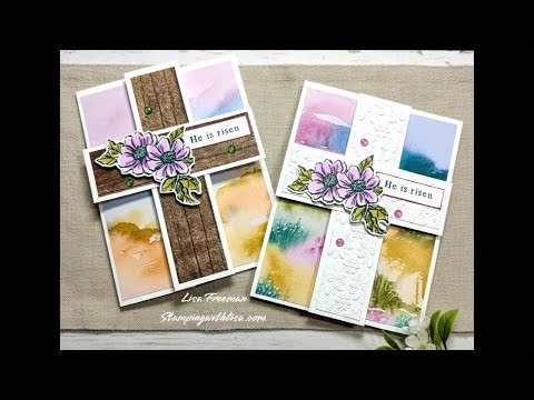 Fun Fold Cross Cards with Thoughtful Journey!