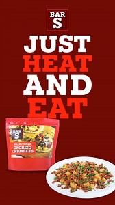 2K views · 24 reactions | All-new Bar-S Chorizo Crumbles. All the mouthwatering flavor. Less of the greasy mess. Available at your local Kroger. Find them near you: https://www.bar-s.com/product-locator/ | Bar-S | Facebook
