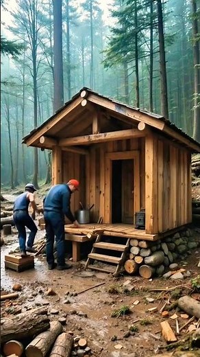 Building a Hidden Forest Sauna | Ultimate Nature Retreat ♨️🌲