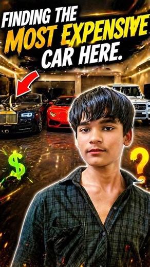 Finding The Most Expensive Car Here #viral #challenge #trending #shorts