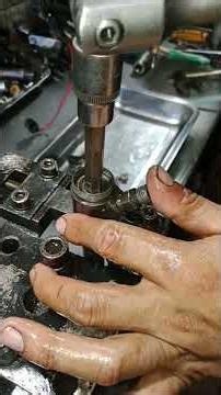 Diesel Injector Spray Pattern Test Explained and repair