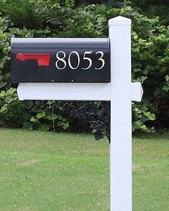 Classic Mailbox Number Stickers, HOA Approved Mailbox Decals, Standard Custom Mailbox Numbers, Mailbox Address Decal House Number - Etsy