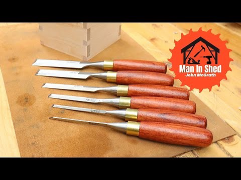 Ashley Iles Mk. 2 Bevel Edged Cabinetmakers Chisels