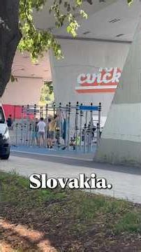 Iconic Calisthenics Park, Bratislava, Slovakia. @EmeraldCruises