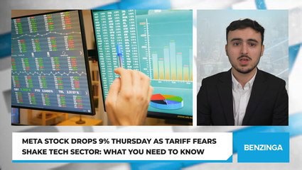 Meta Stock Drops 9% Thursday As Tariff Fears Shake Tech Sector: What You Need To Know