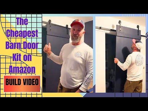 "Building the Cheapest Amazon Barn Door Kit – Budget DIY Guide!"