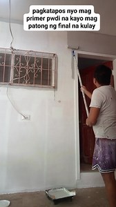 3.8K reactions · 336 shares | pagkatapos nyo mag primer ng solvent base acrytex primer pwdi na kayo mag patong ng final na kukay #BuhayPintor #paintingtips #everyone #followers #highlights #painting #constructionworker #ContentMonetization | Lhumer John Varona | Facebook
