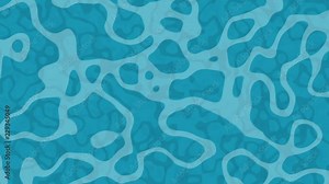 Cartoon water loop animation background texture