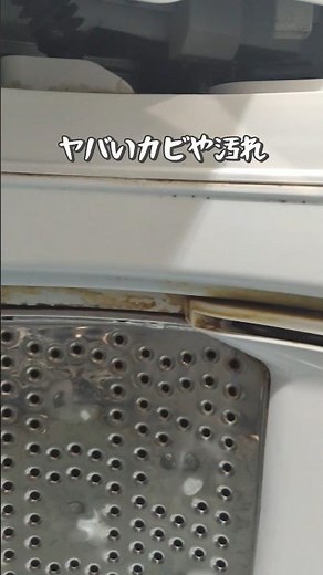 洗濯槽クリーナーしたら安心してない❓落としきれない汚れが臭いやカビの原因に💦丸ごとスッキリ掃除しよう🧹#簡単掃除#洗濯機掃除#掃除グッズ#ズボラ掃除