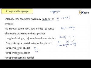 String And Language Basics In Compiler Design | GATE Computer ENGINEERING