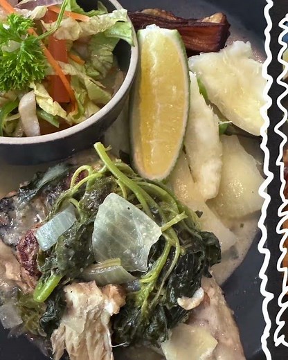Fiji traditional food - Ika Vakalolo.