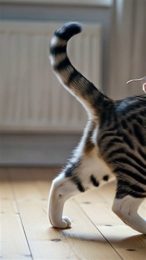 Mouse Jumps Over Cat’s Tail in Epic Escape!? 😼💨Slow-Mo Showdown