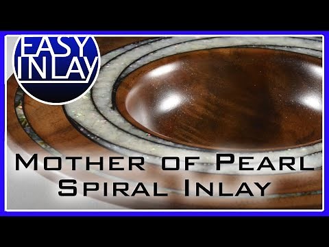 Mother of Pearl Spiral Inlay | Easy Inlay How-To