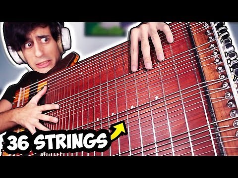 36 STRINGS BASS SOLO (World Record)