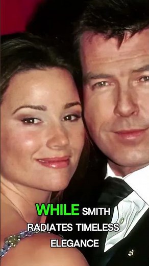 Aging Gracefully: Pierce Brosnan & Keely Shaye Smith's Transformation #shorts