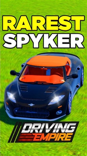 Secret Rarest Car In Driving Empire!🏎️