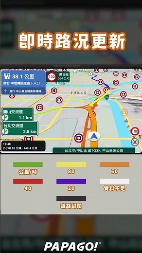 【導航PAPAGO!】線上版App，幫你即時掌握路況，輕鬆閃避壅塞路段！