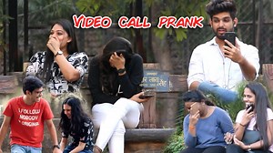 Video Call with my hot girlfriend in public prank | SAHIL VIRWANI PRANKS | Sahil Virwani Pranks