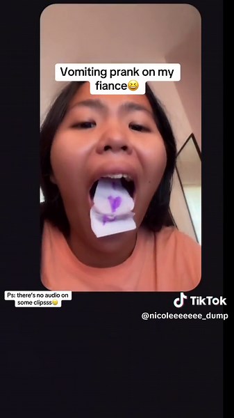 Vomiting Prank on My Fiancé - Hilarious Reactions!